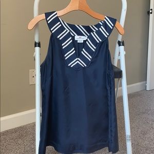 Vineyard Vines Silk Sleeveless Blouse Size 6